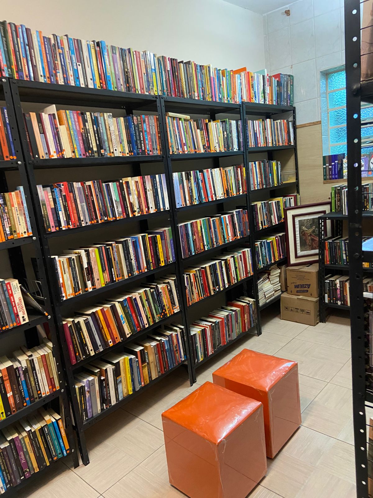 Estantes de livros